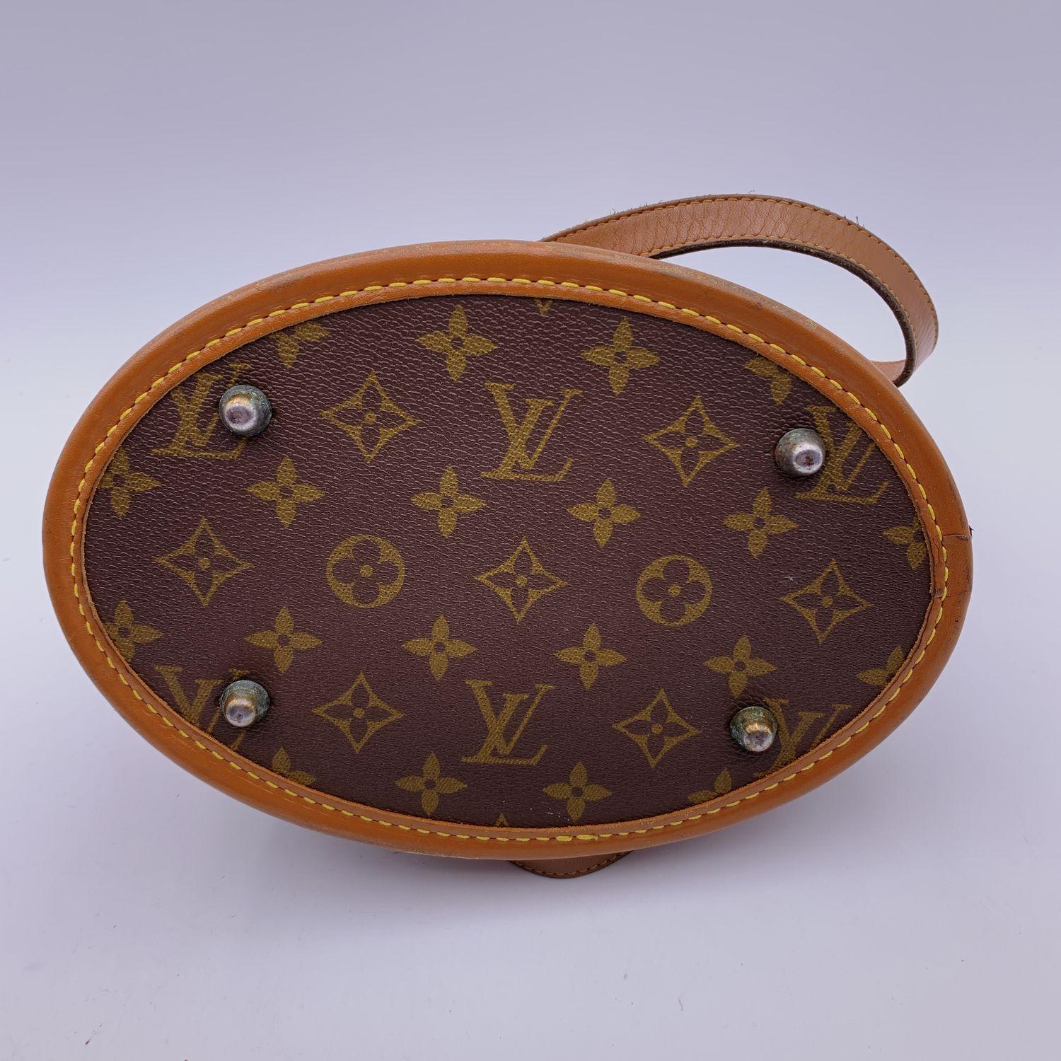 Louis Vuitton Vintage French Co. Made in USA Monogram Small Bucket Bag 3