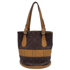 Louis Vuitton Vintage French Co. Made in USA Monogram Small Bucket Bag