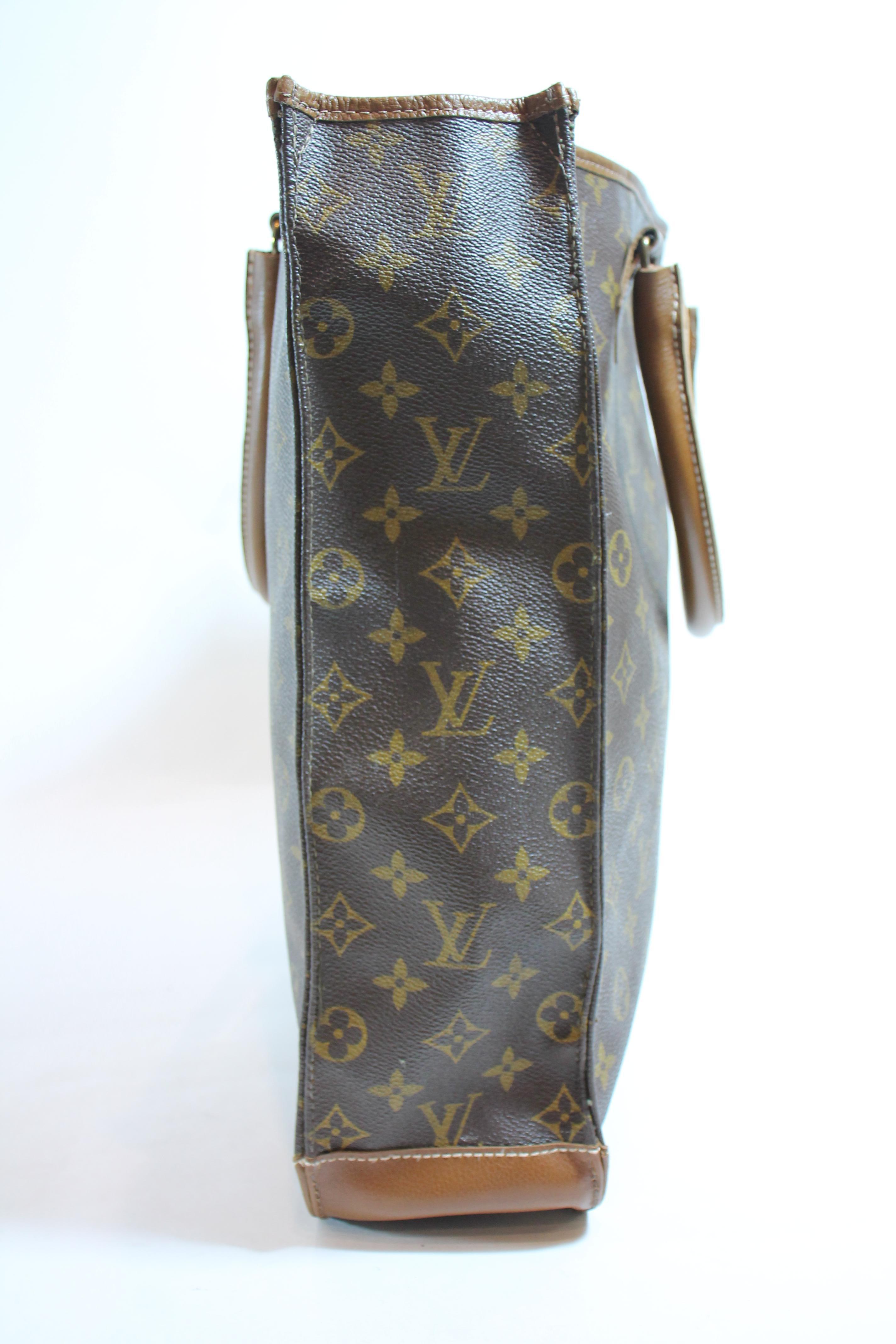 Louis Vuitton Vintage French Company Handle Bag In Good Condition For Sale In Roslyn, NY