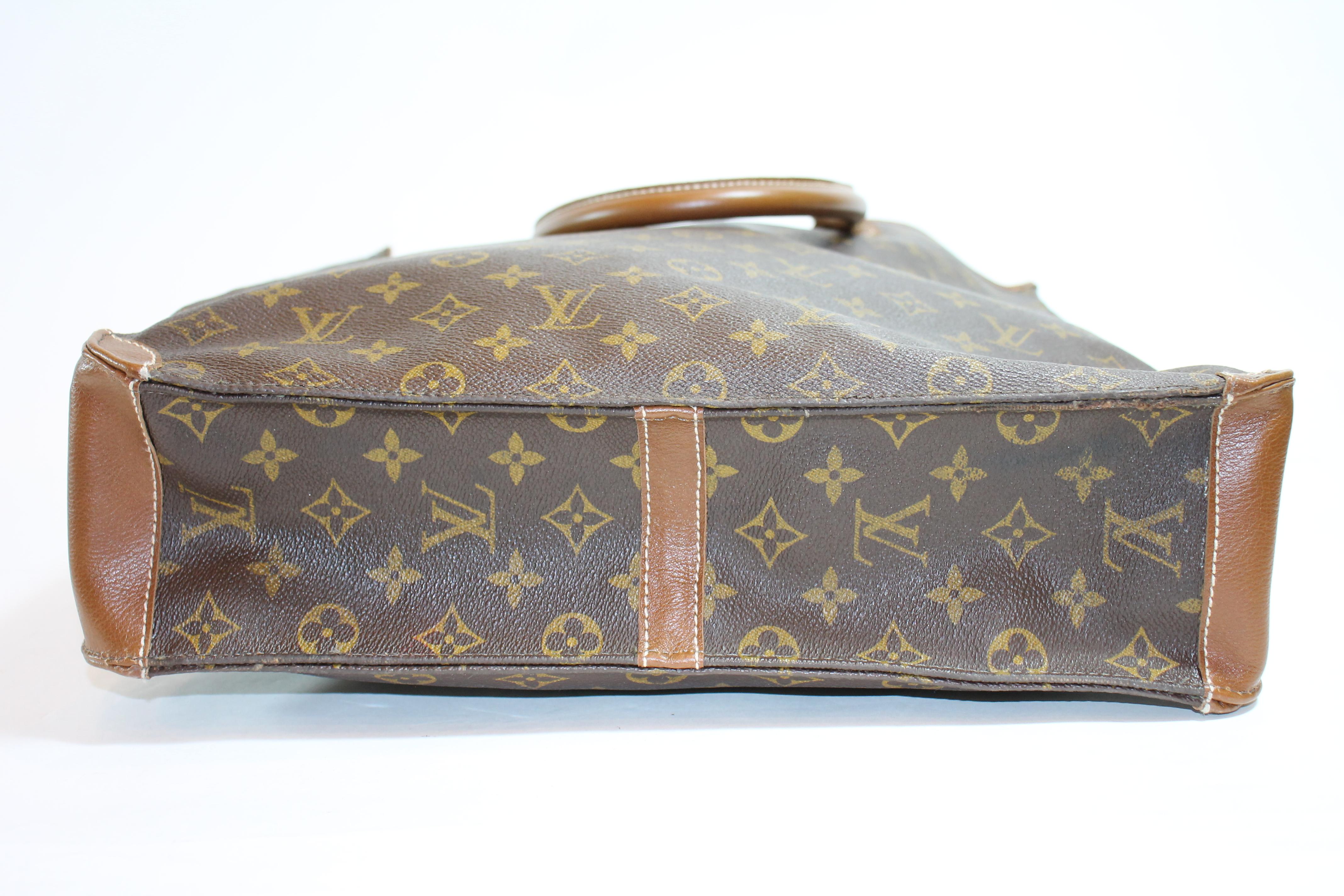 Louis Vuitton Vintage French Company Handle Bag For Sale 2
