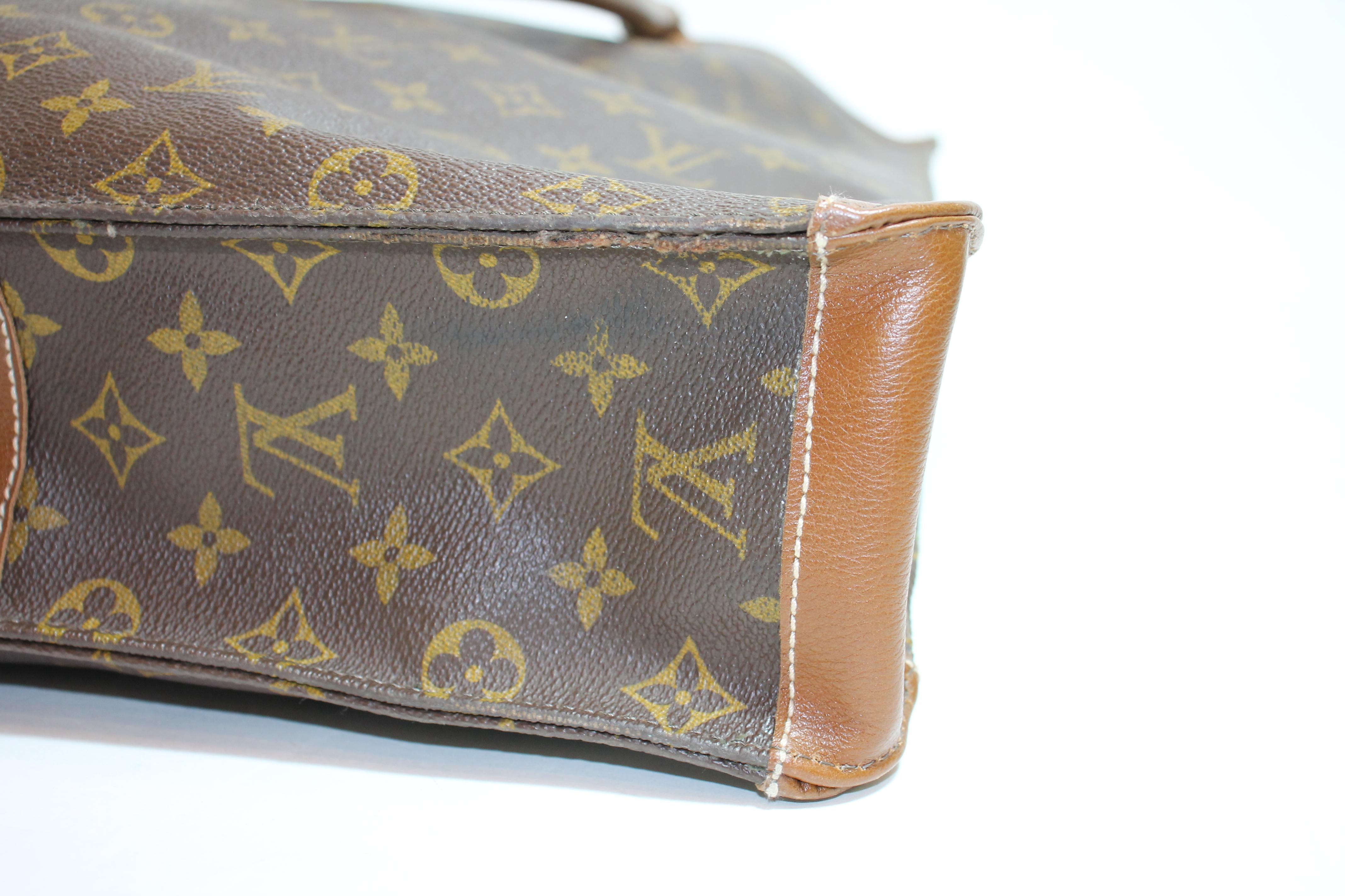 Louis Vuitton Vintage French Company Handle Bag For Sale 3