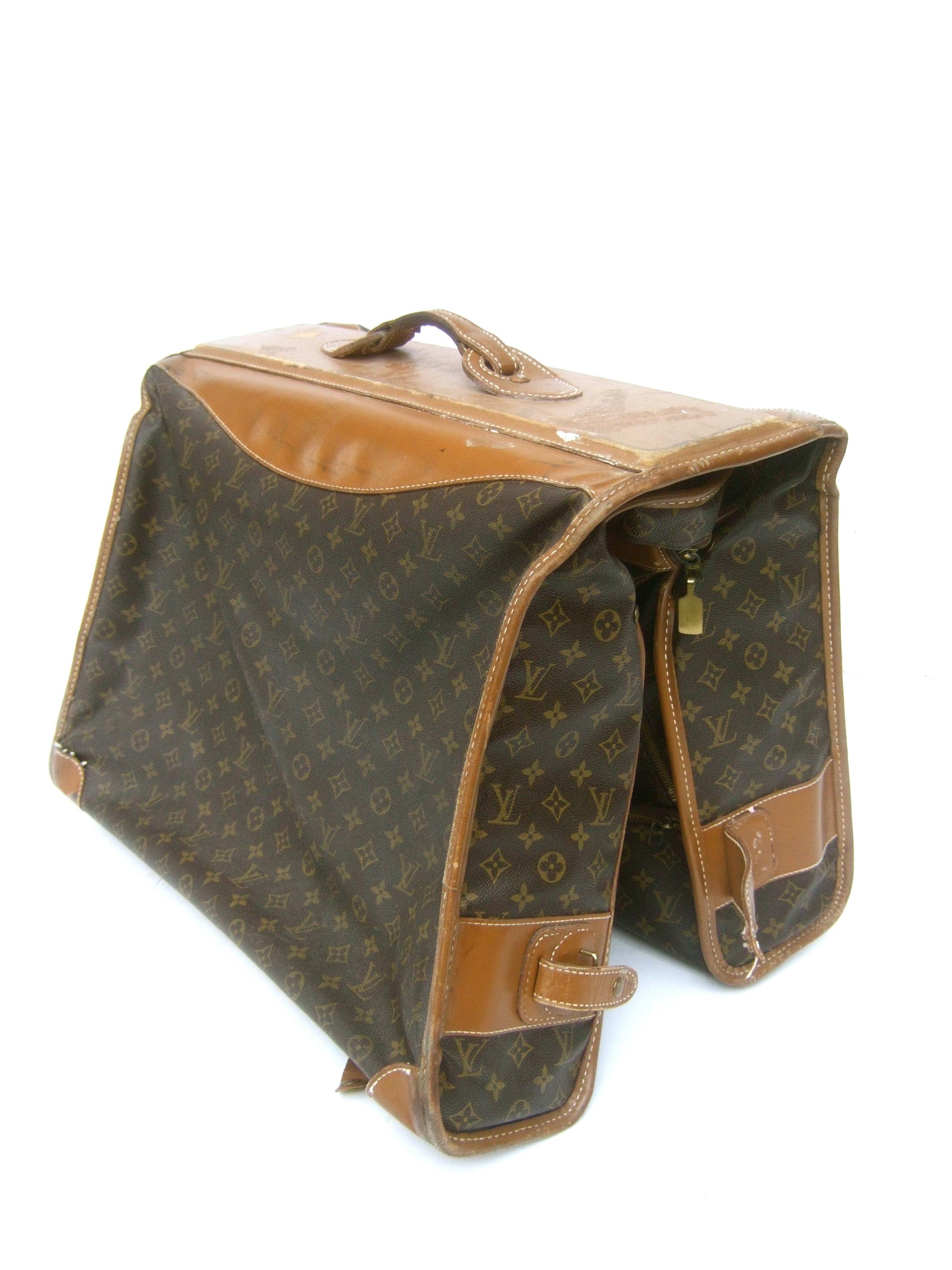 Louis Vuitton Vintage Garment Bag Travel Luggage 