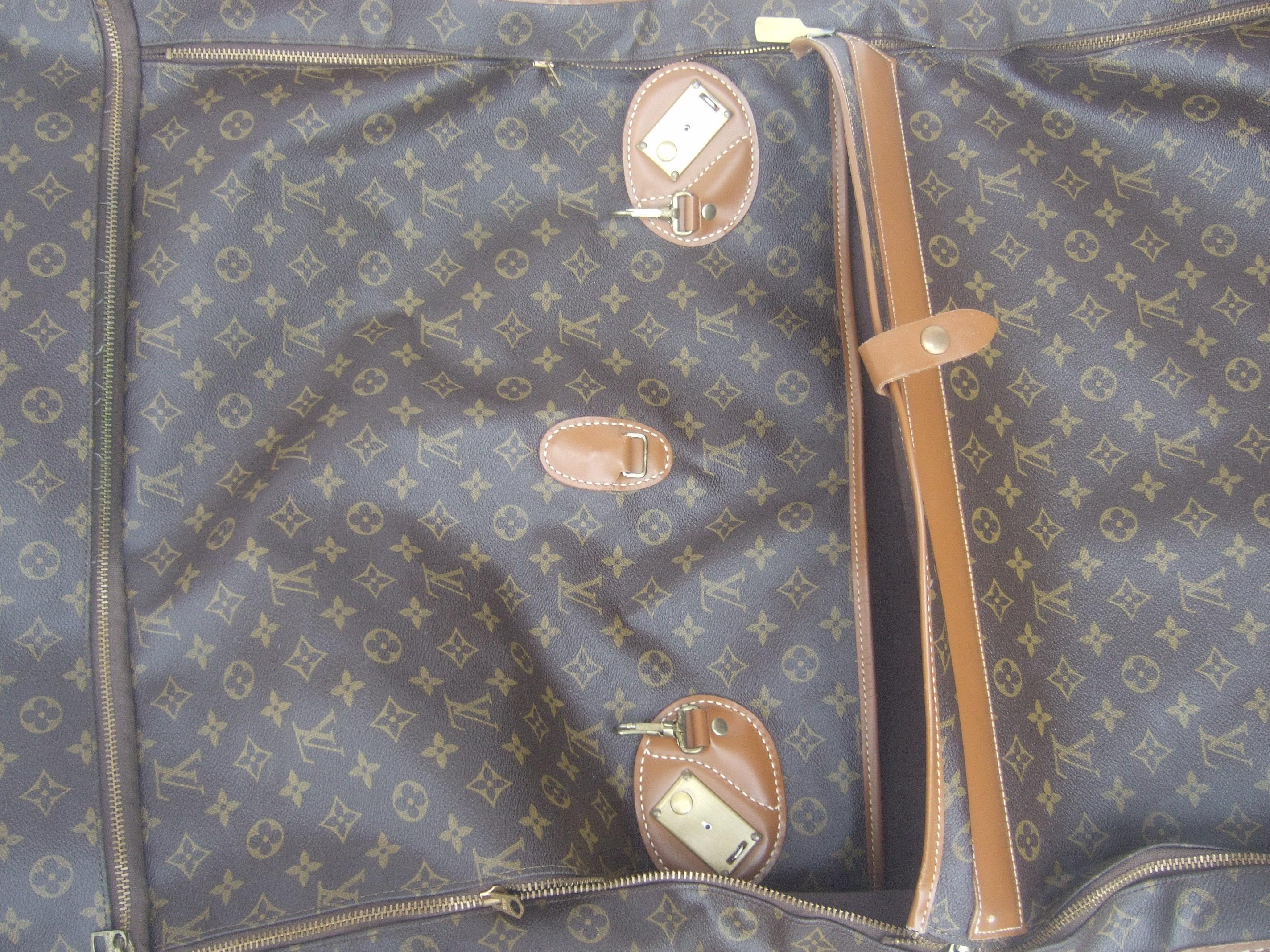 Louis Vuitton Vintage Garment Bag Travel Luggage 