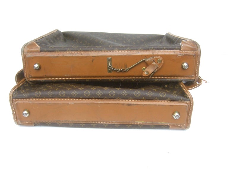 Louis Vuitton Vintage Garment Bag Travel Luggage &quot;AS IS&quot; Circa 1970s at 1stdibs