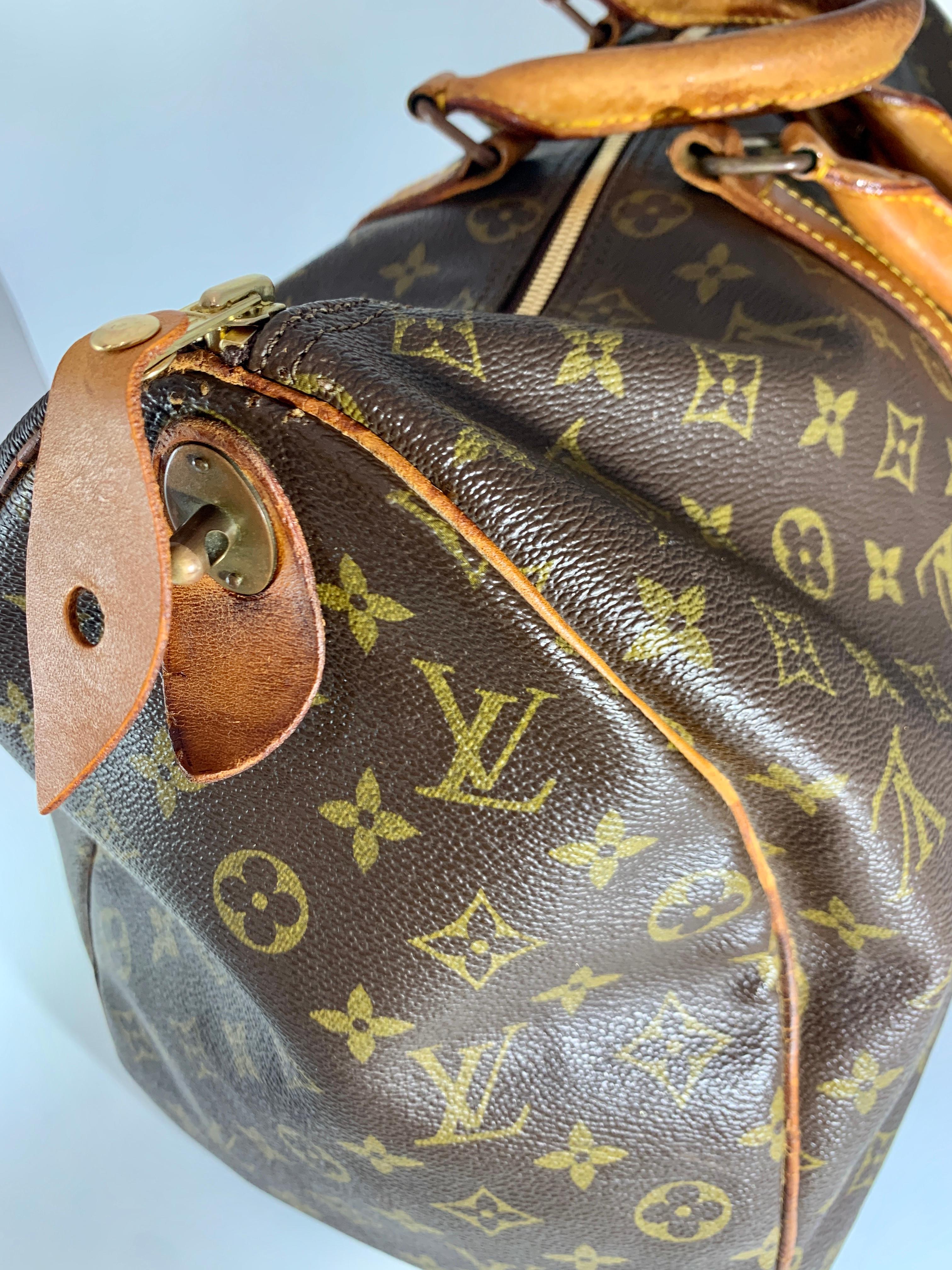 Louis Vuitton Vintage  Keepall Bag Monogram Canvas 45 In Fair Condition In New York, NY