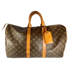 Louis Vuitton Vintage  Keepall Bag Monogram Canvas 45