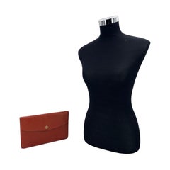 Louis Vuitton Vintage Light Brown Epi Leather Montaigne 23 Clutch Bag