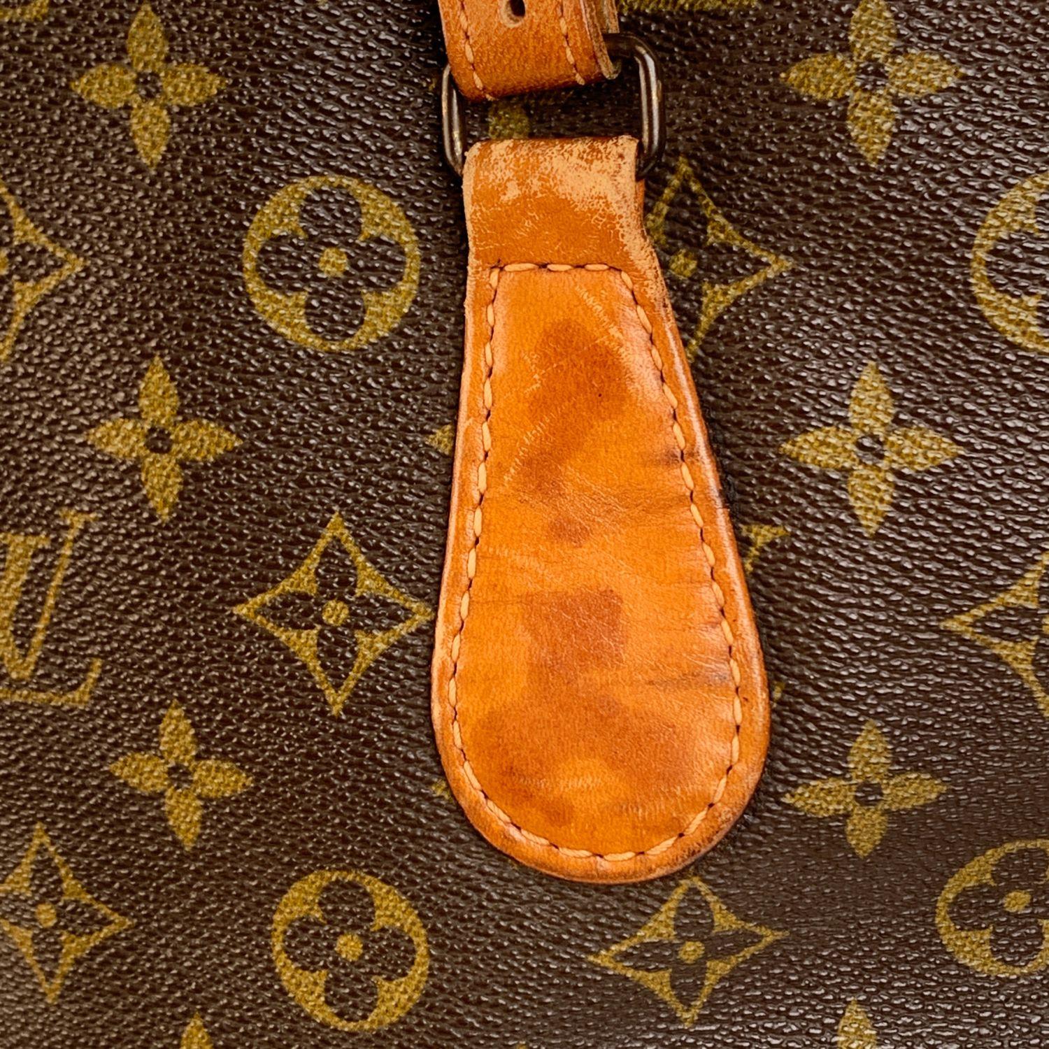 Louis Vuitton Vintage Made in USA French Co. Monogram Large Bucket Bag In Good Condition In Rome, Rome