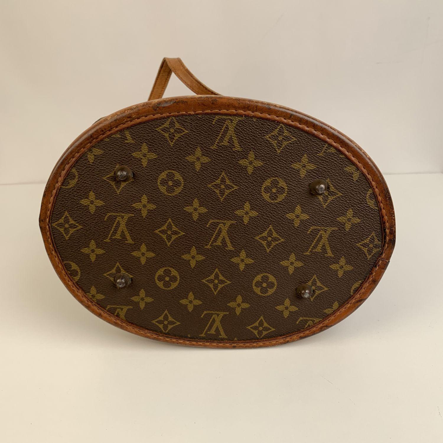 Louis Vuitton Vintage Made in USA French Co. Monogram Large Bucket Bag 1