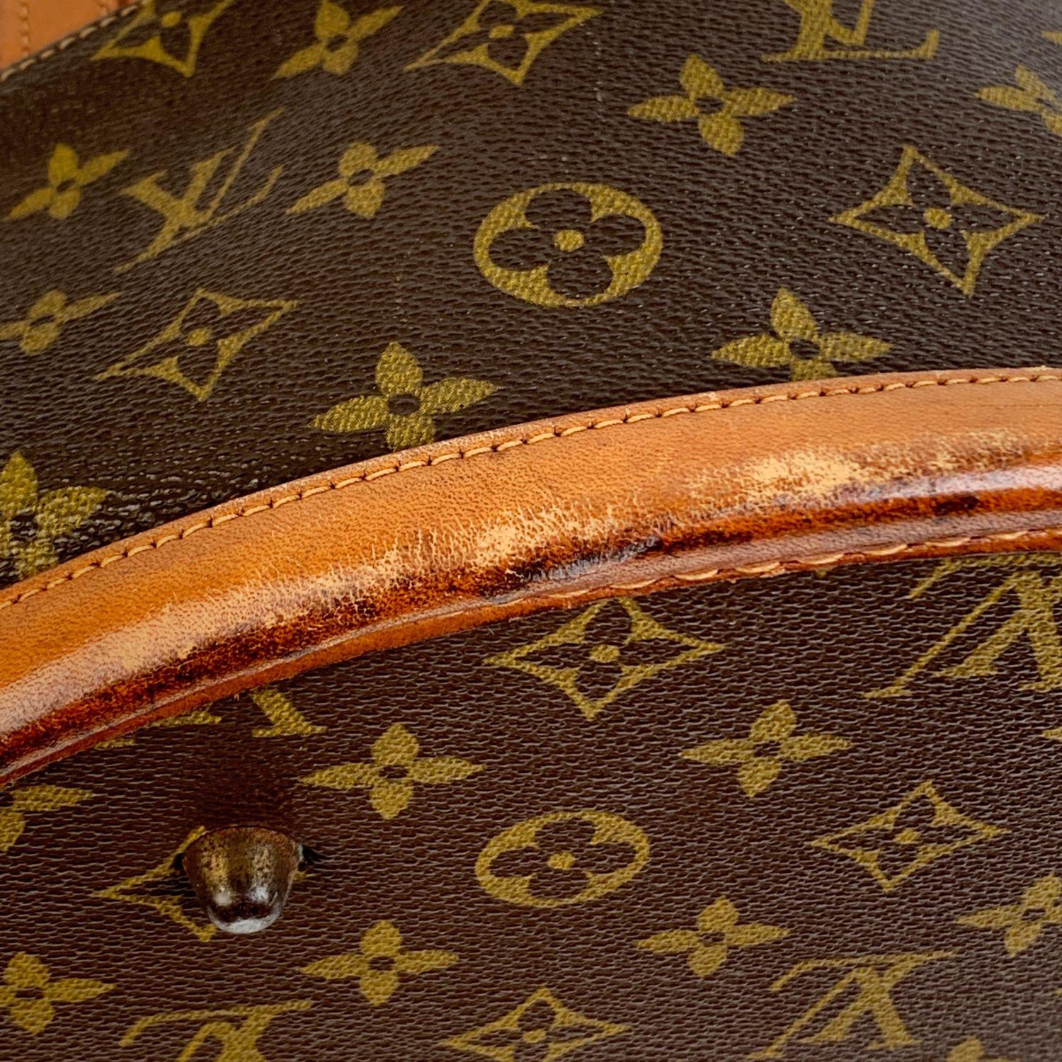 Louis Vuitton Vintage Made in USA French Co. Monogram Large Bucket Bag 2