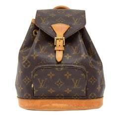 Louis Vuitton Vintage Mini Montsouris Monogram Canvas Backpack Bag