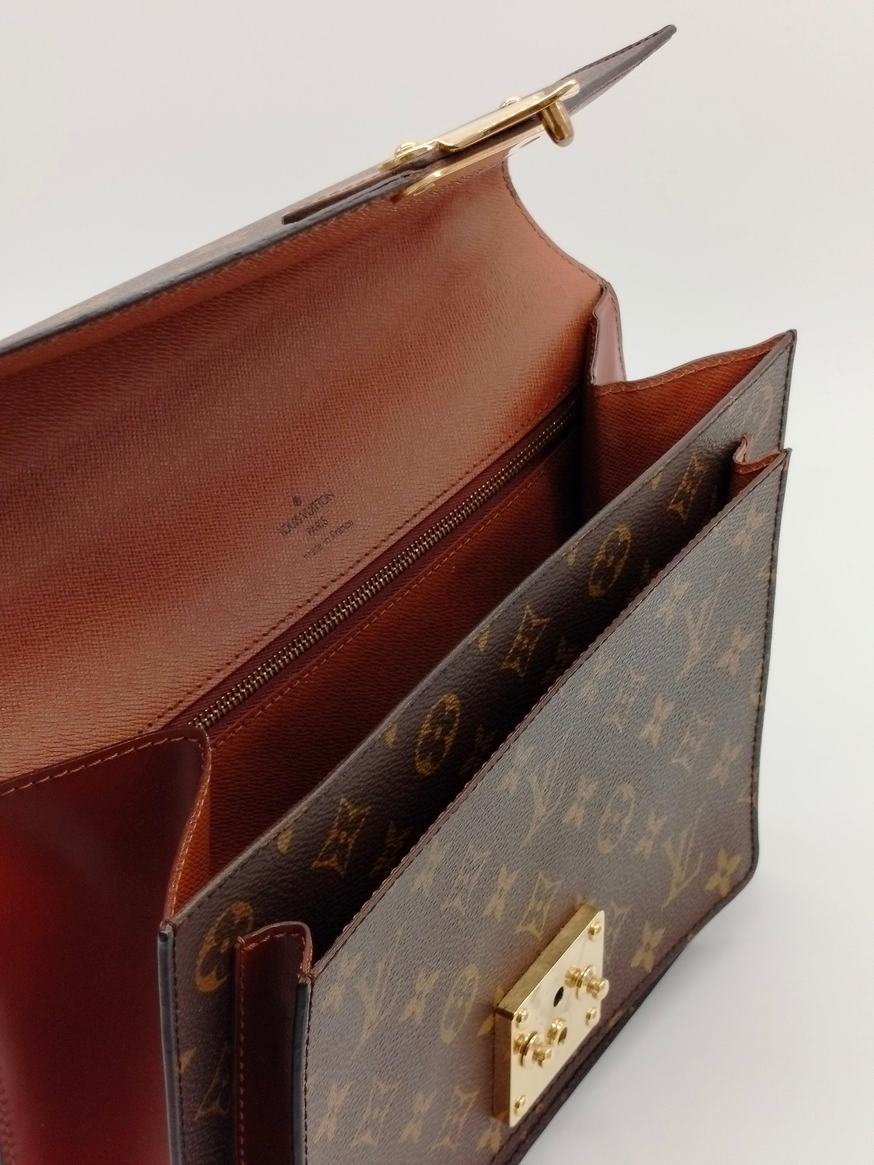 Louis Vuitton Vintage Monceau Handbag - '90s For Sale 3