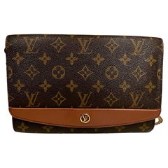 Louis Vuitton Vintage Monogram 2n1 Bordeaux 24 PM Shoulder Bag