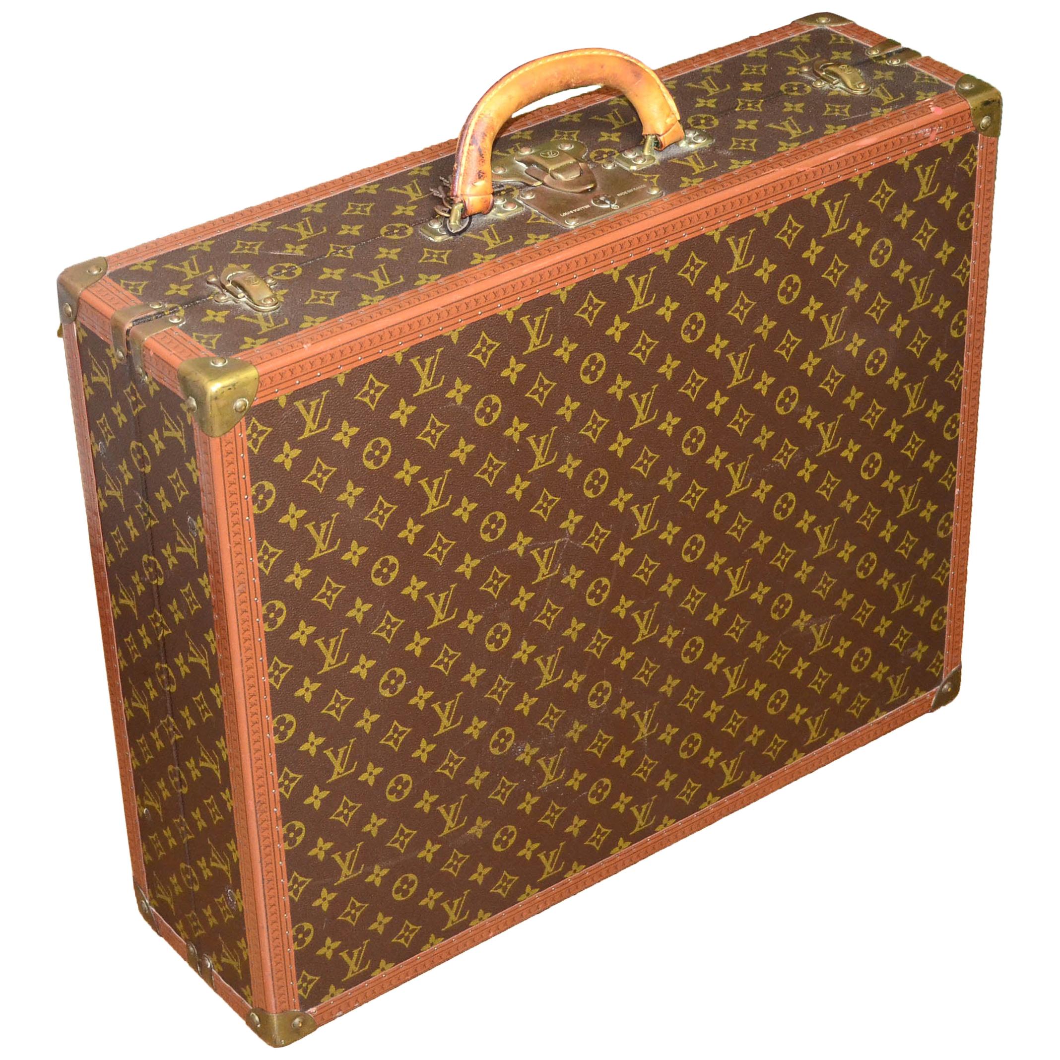 Louis Vuitton, valise rigide vintage de 60 cm avec monogramme sur 1stDibs |  valise louis vuitton prix neuf, ensemble valise louis vuitton, louis vuitton  valise prix
