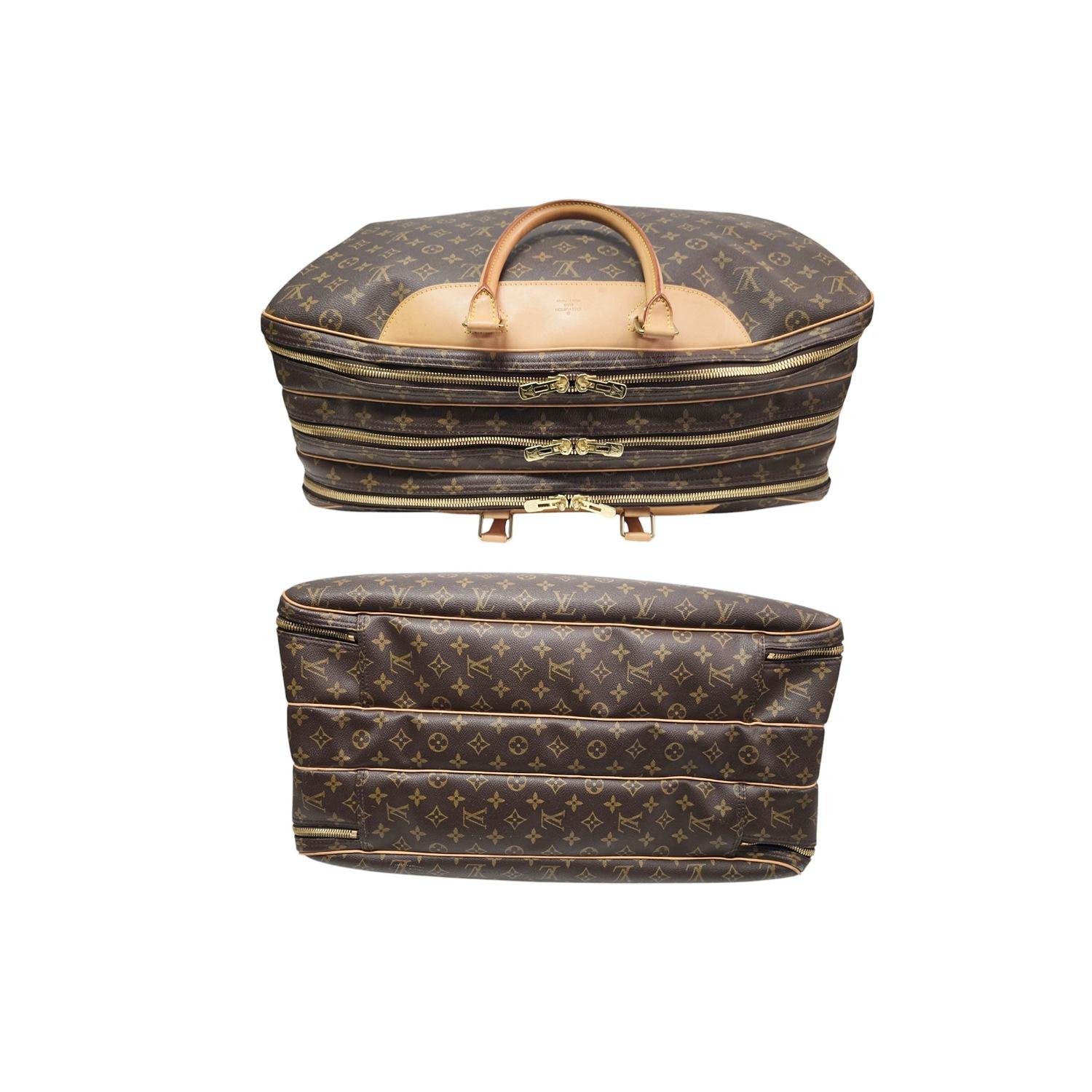 Women's or Men's Louis Vuitton Vintage Monogram Alize 3 Poche Soft Suitcase