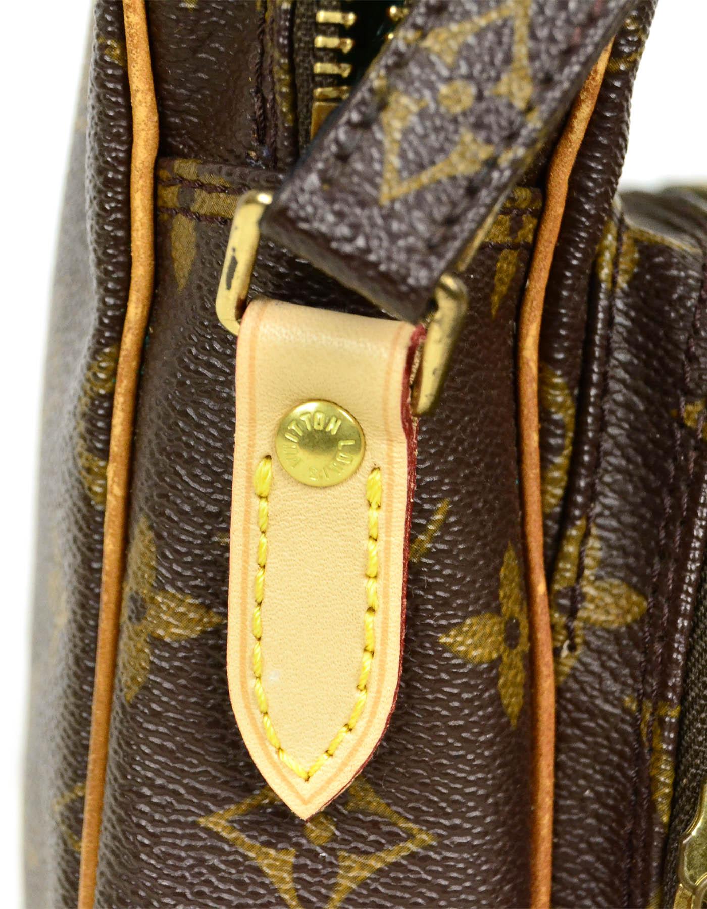 Louis Vuitton Vintage Monogram Amazone Camera Crossbody Bag 4