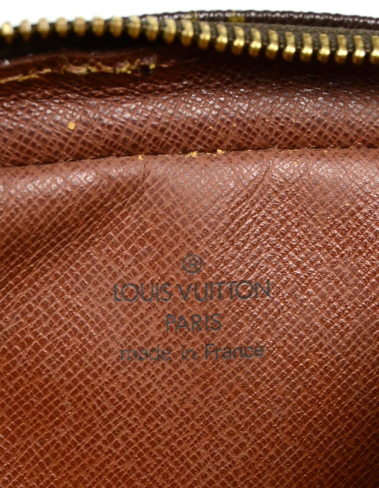 Brown Louis Vuitton Vintage Monogram Amazone Camera Crossbody Bag For Sale