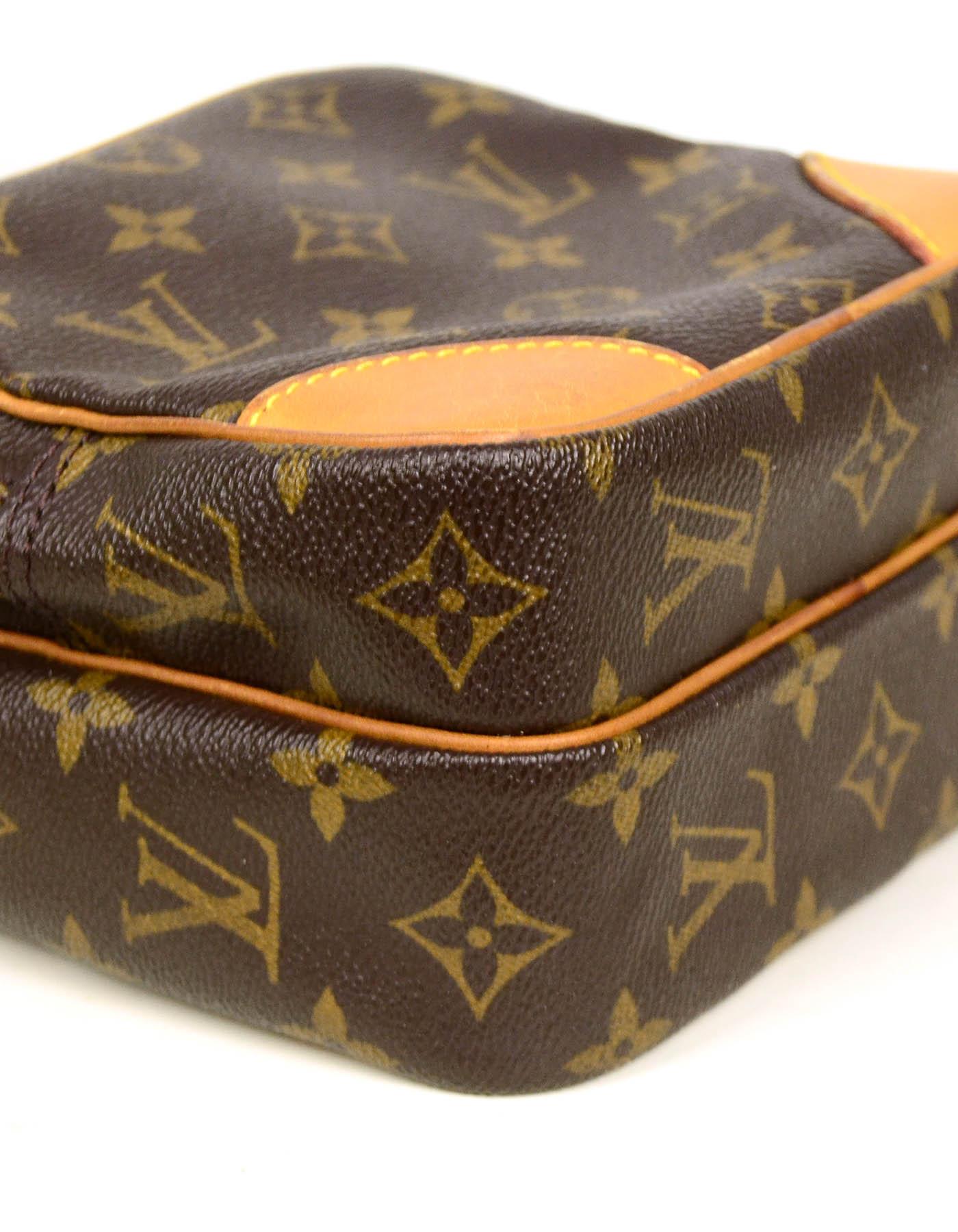 Brown Louis Vuitton Vintage Monogram Amazone Camera Crossbody Bag