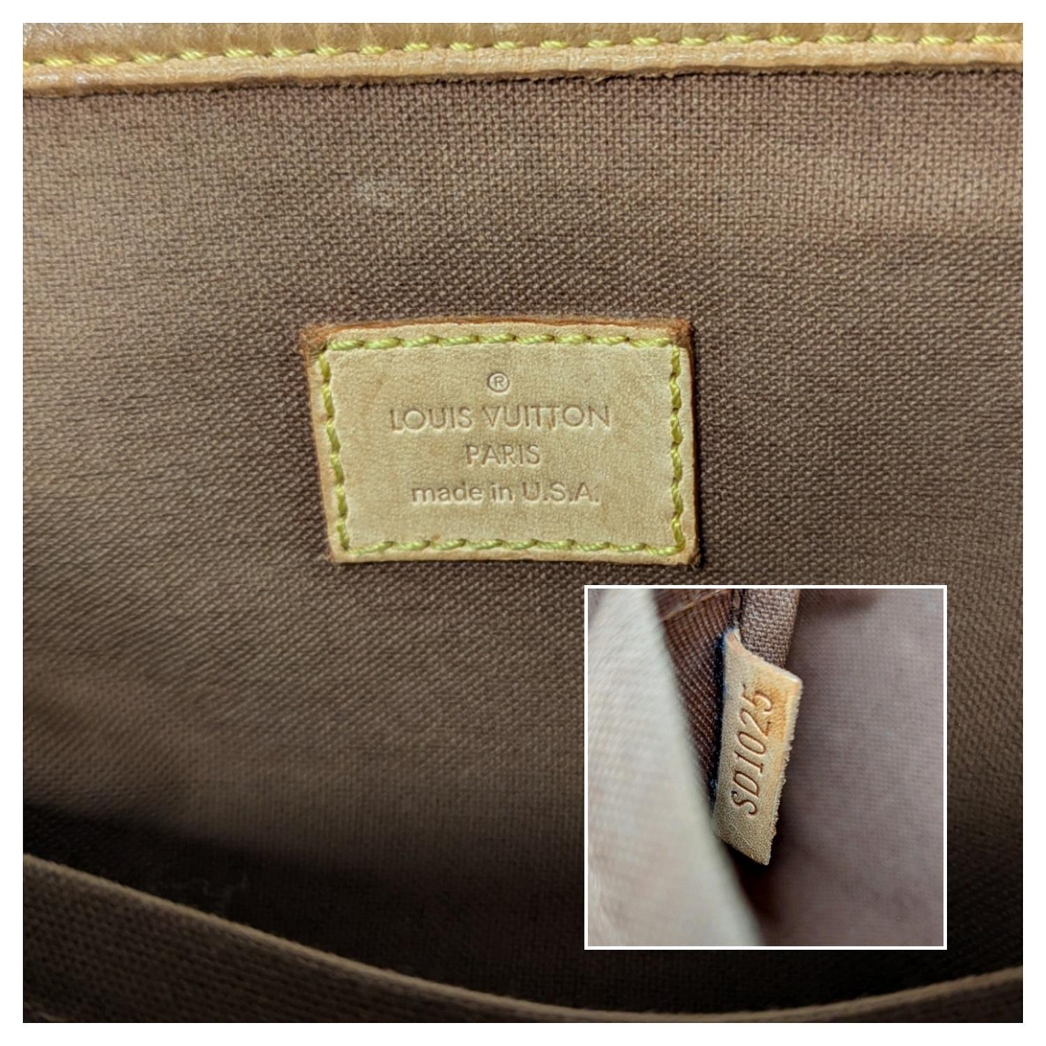 Louis Vuitton Vintage Monogram Batignolles Vertical Tote 4