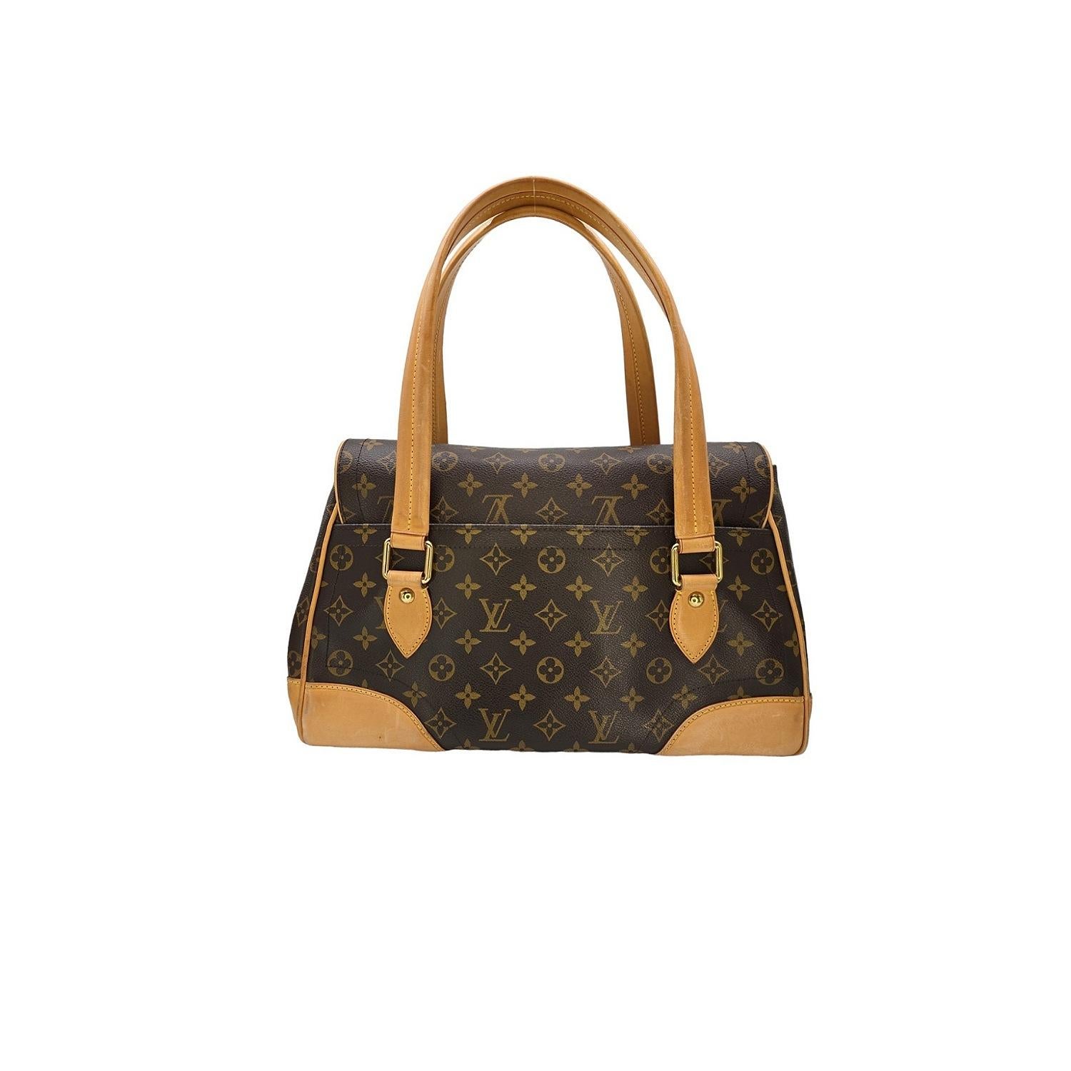 Louis Vuitton Vintage Monogram Beverly GM Handbag In Good Condition For Sale In Scottsdale, AZ