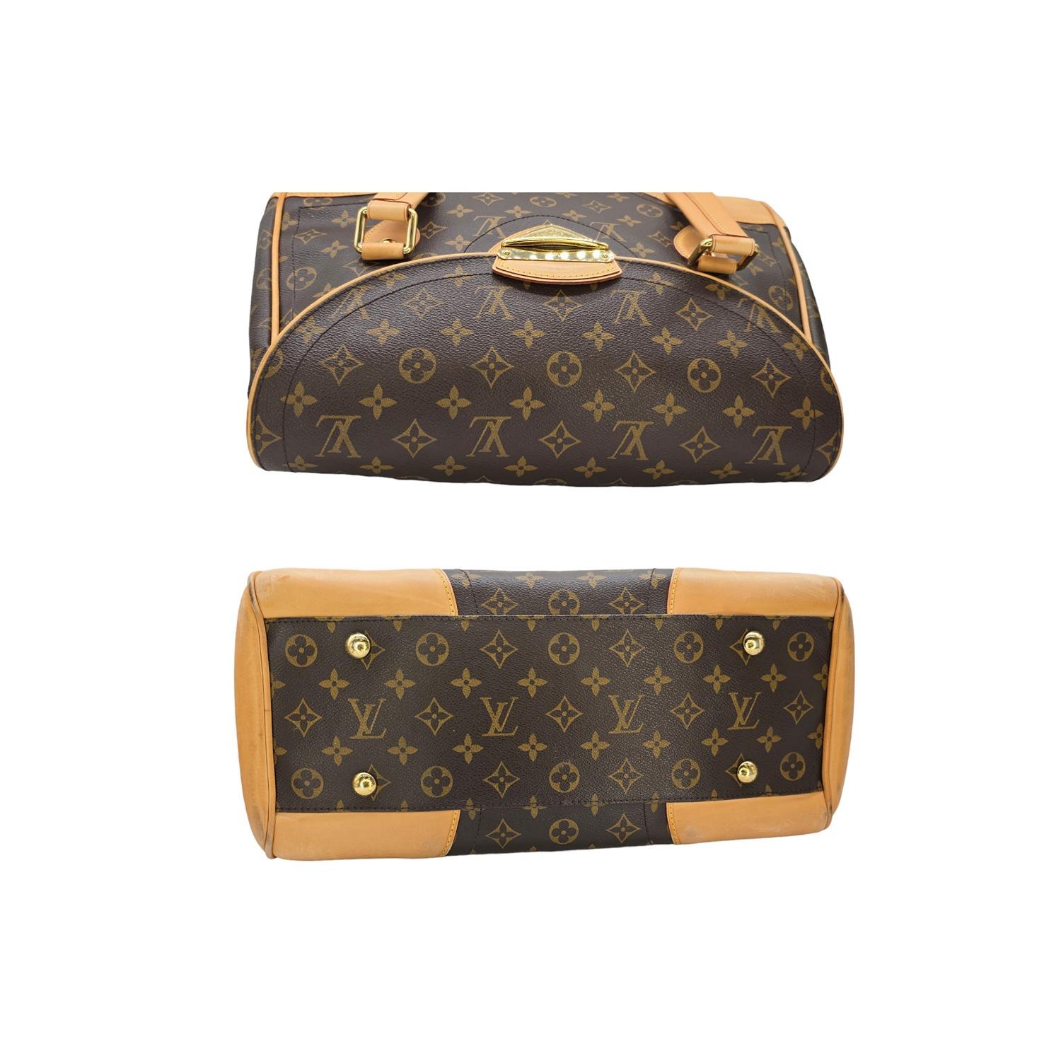 Louis Vuitton Vintage Monogram Beverly GM Handbag For Sale 1