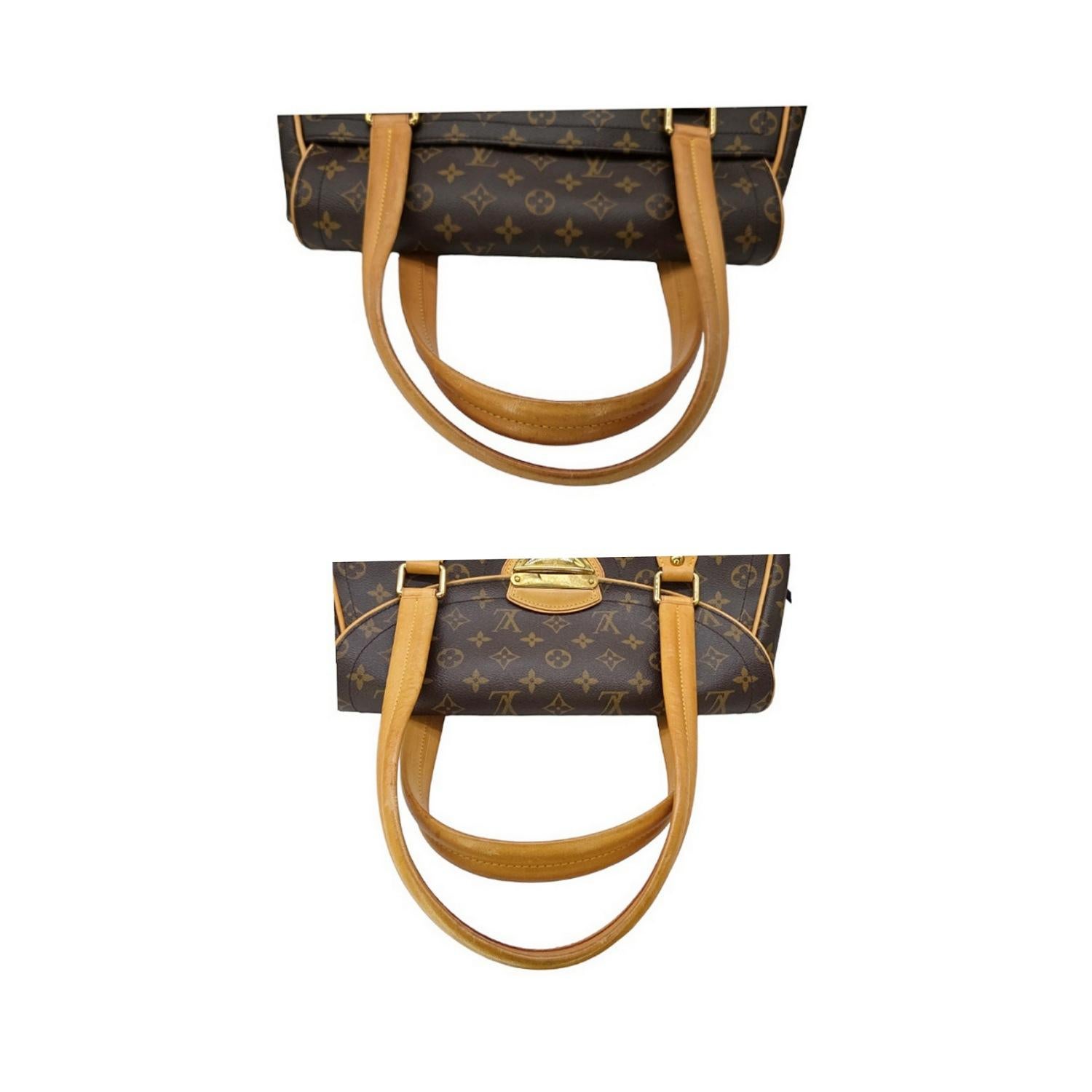Louis Vuitton Vintage Monogram Beverly GM Handbag For Sale 4