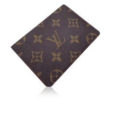 Louis Vuitton Vintage Monogram Bifold Wallet ID Document Holder