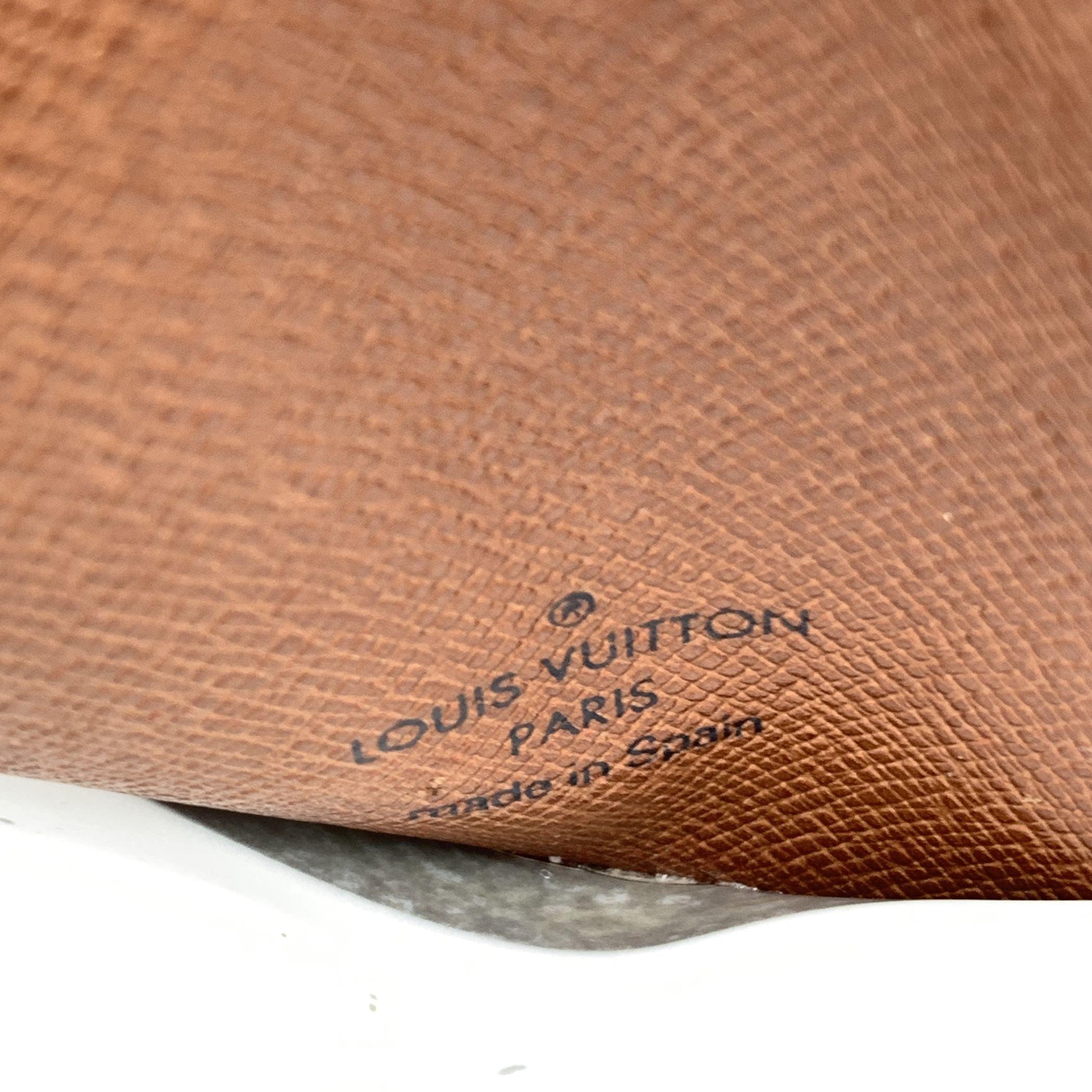 Louis Vuitton Vintage Monogram Bifold Wallet ID Document Holder 1