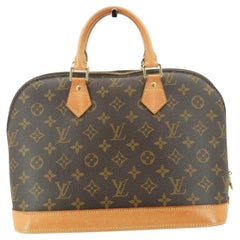 Louis Vuitton Vintage Monogram Canvas Alma Bag Satchel M53151