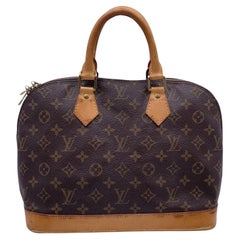 Louis Vuitton Vintage Monogram Canvas Alma PM Bag Satchel M53151