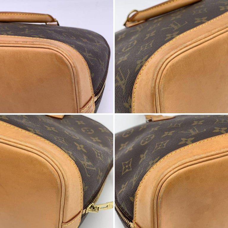 Handbags Louis Vuitton Vintage Monogram Canvas Alma PM Top Handle Bag M53151