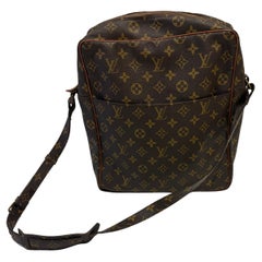 Louis Vuitton Vintage Monogram Canvas and Leather Trim MARCEAU GM Messenger Bag