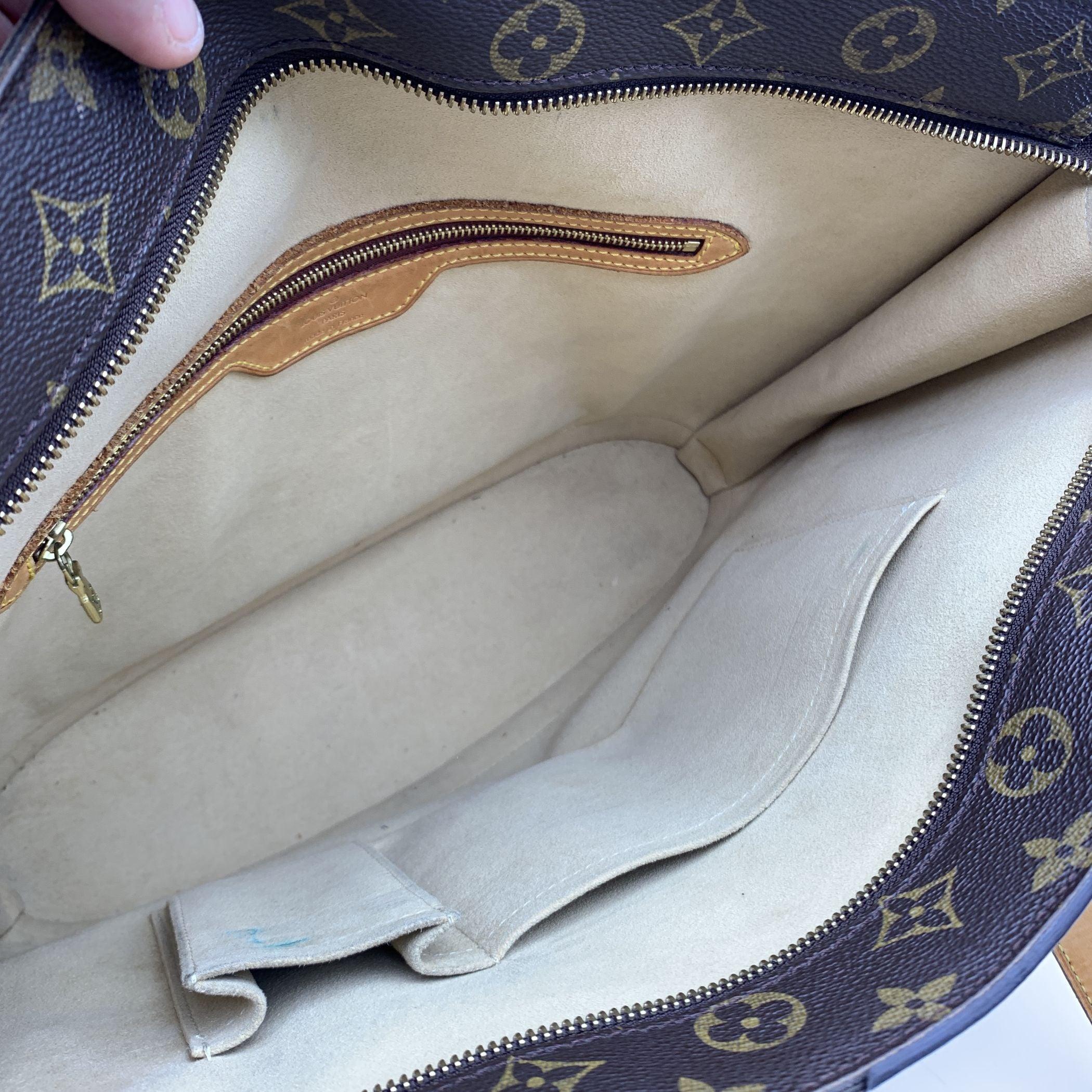 Women's Louis Vuitton Vintage Monogram Canvas Babylone Tote Bag For Sale