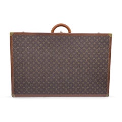 Louis Vuitton Used Monogram Canvas Bisten 80 Trunk Luggage Bag