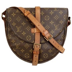 Louis Vuitton Vintage Monogram Canvas Chantilly GM Messenger Bag