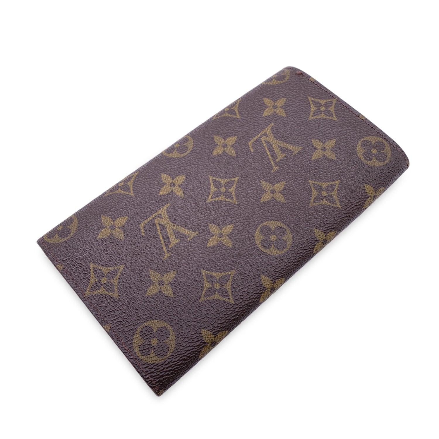 Louis Vuitton Vintage Monogram Canvas Continental Sarah Long Wallet In Good Condition In Rome, Rome