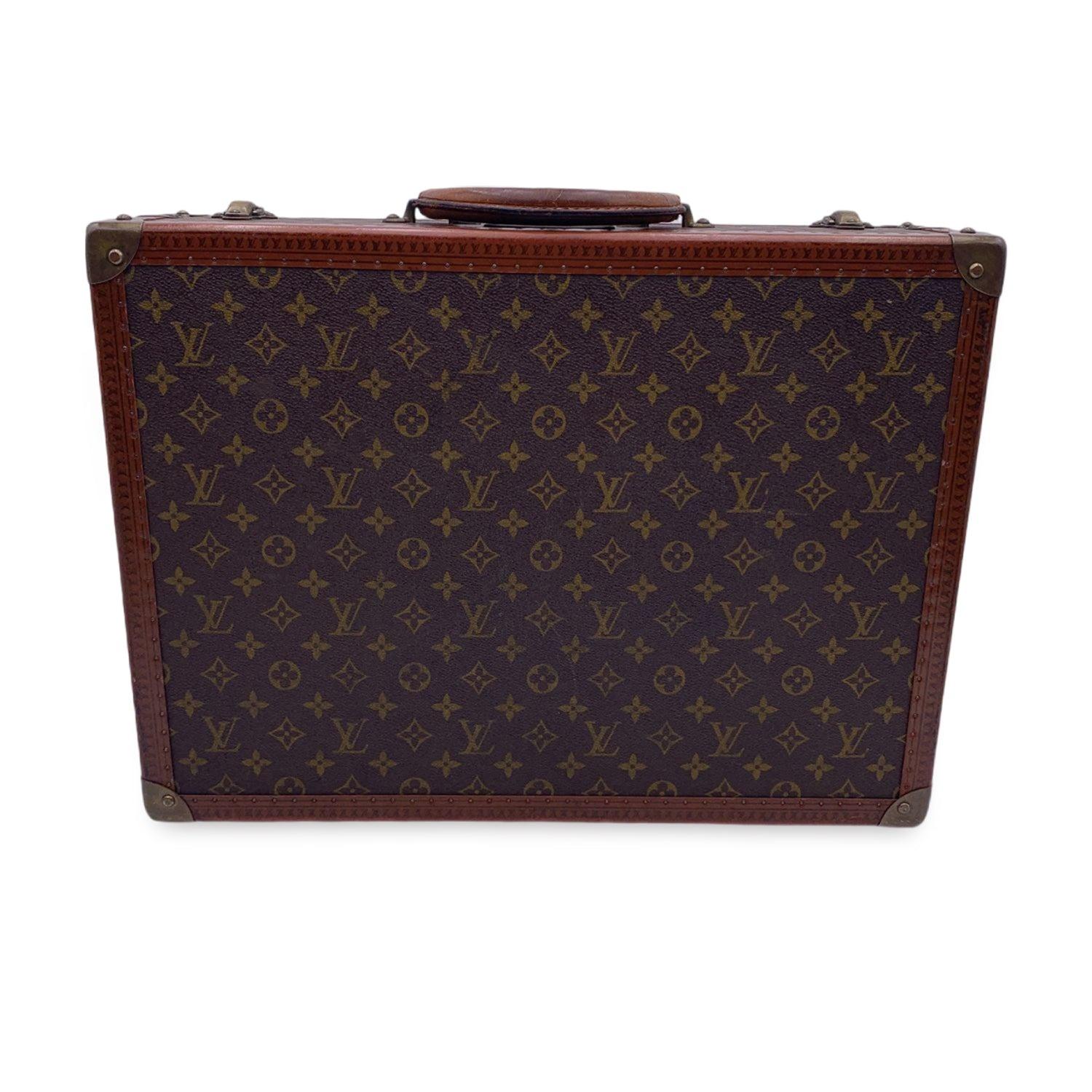 Louis Vuitton Vintage Monogram Canvas Cotteville 50 Luggage Bag In Good Condition In Rome, Rome