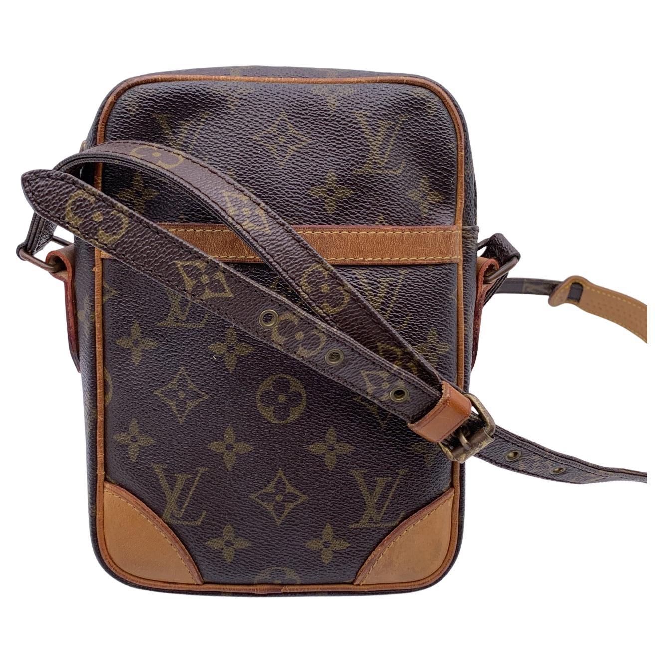 Louis Vuitton Vintage Monogram Canvas Danube Crossbody Messenger Bag