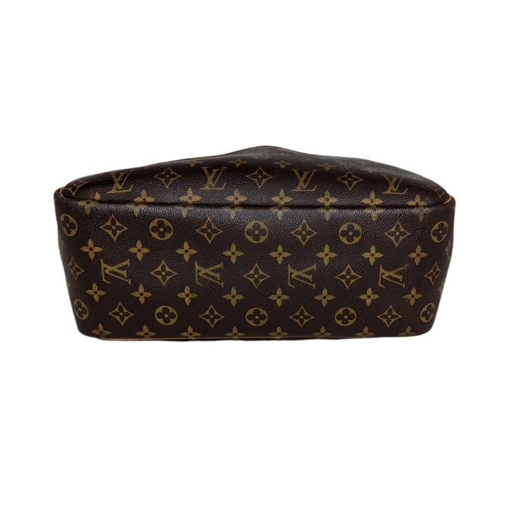 Louis Vuitton Handbag Deauville M47270 Monogram Brown Vintage