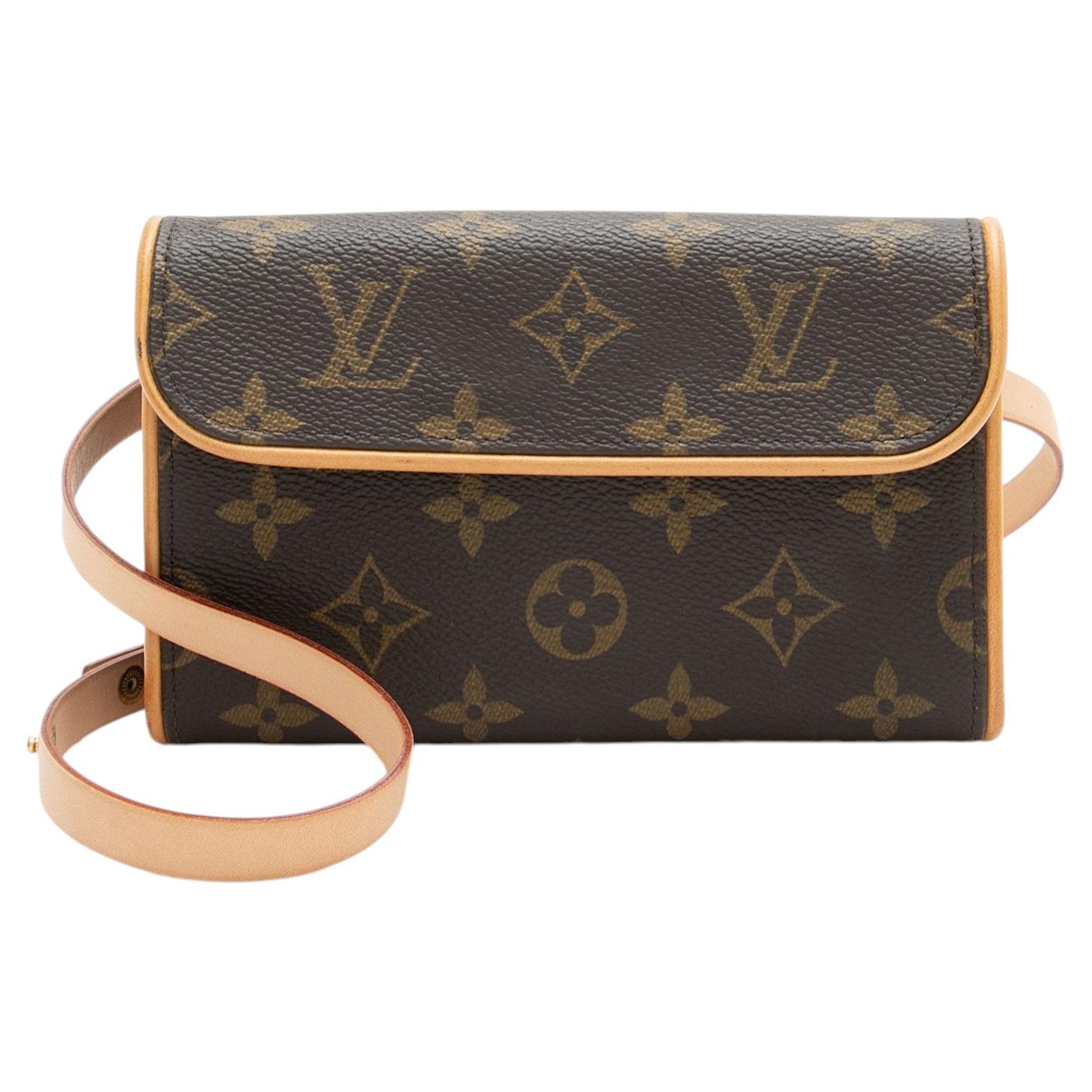 Louis Vuitton Vintage Monogram Canvas Florentine Pochette Belt Bag