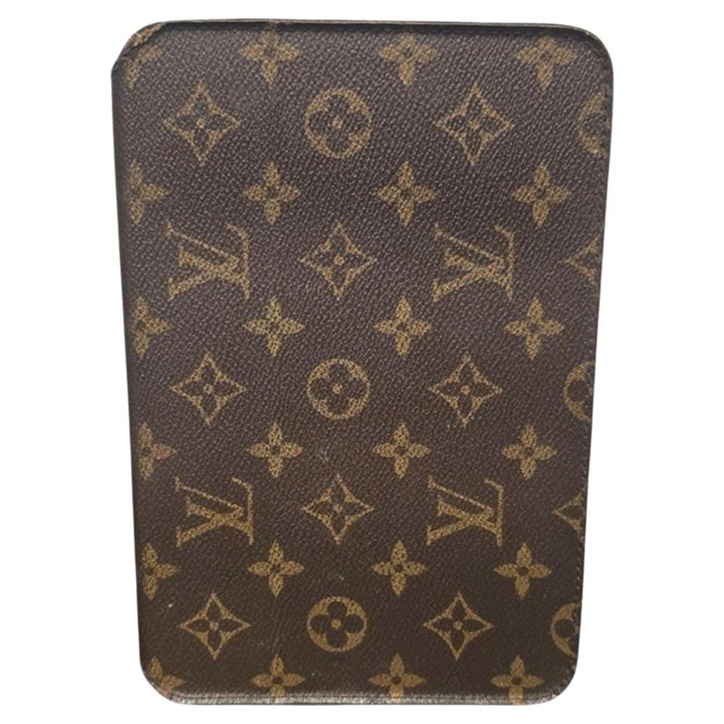 Louis Vuitton Vintage Monogram Canvas Folio Custodia per iPad Mini