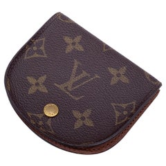 Louis Vuitton Vintage Monogram Canvas Gousset Coin Purse M61970