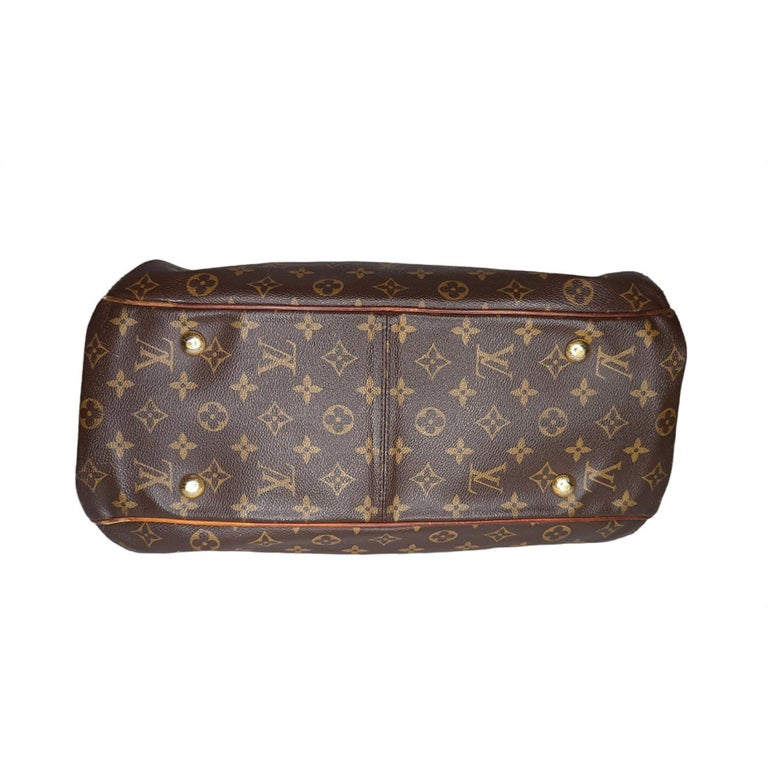 Louis Vuitton Beverly GM Brown Monogram Canvas and Calfskin Shoulder Bag  For Sale at 1stDibs