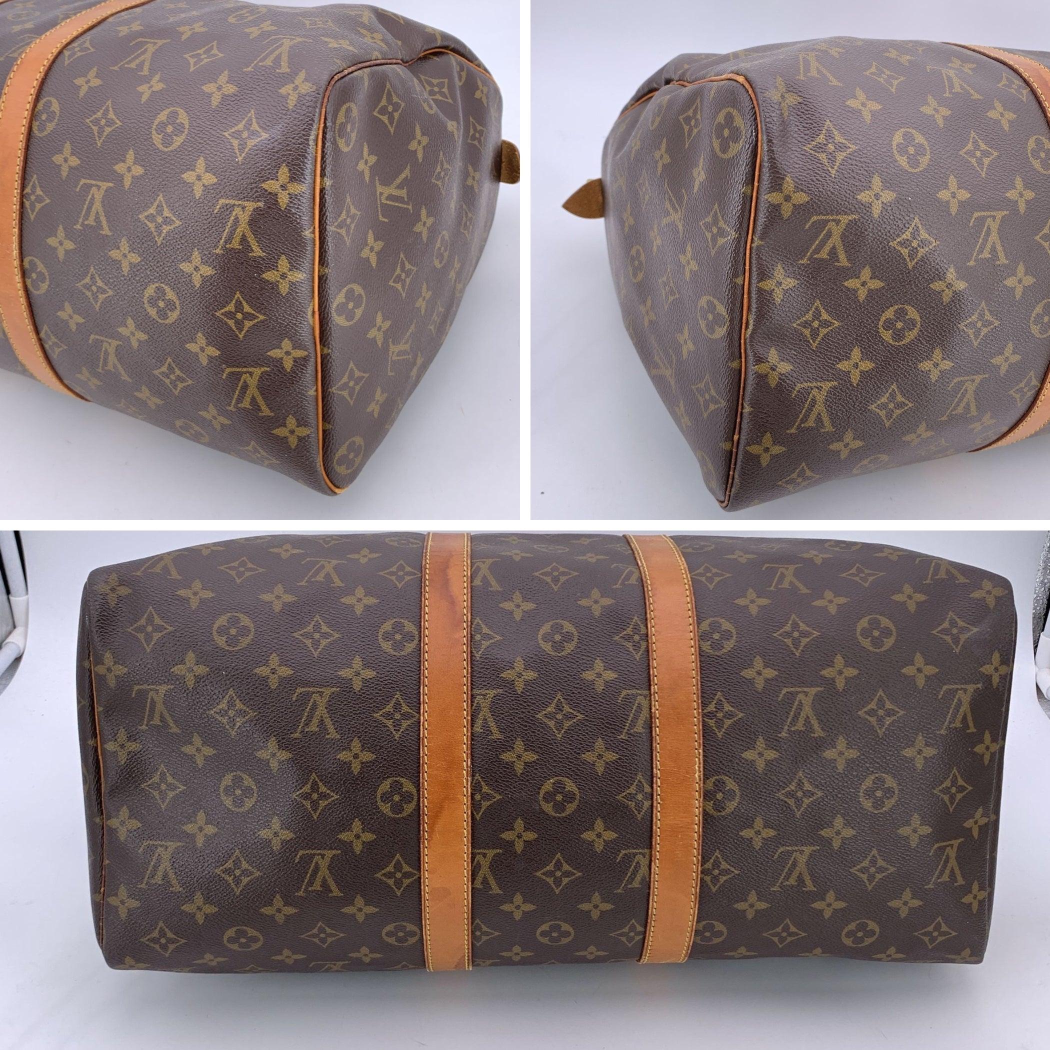 Women's Louis Vuitton Vintage Monogram Canvas Keepall 45 Travel Duffel Bag