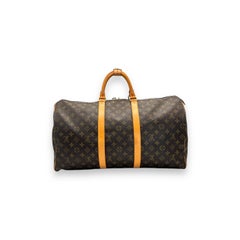 Louis Vuitton Vintage Monogram Canvas Keepall 50 Duffle Bag