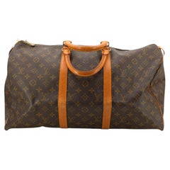 Louis Vuitton Vintage Monogram Canvas Keepall 50 Travel Duffle Bag