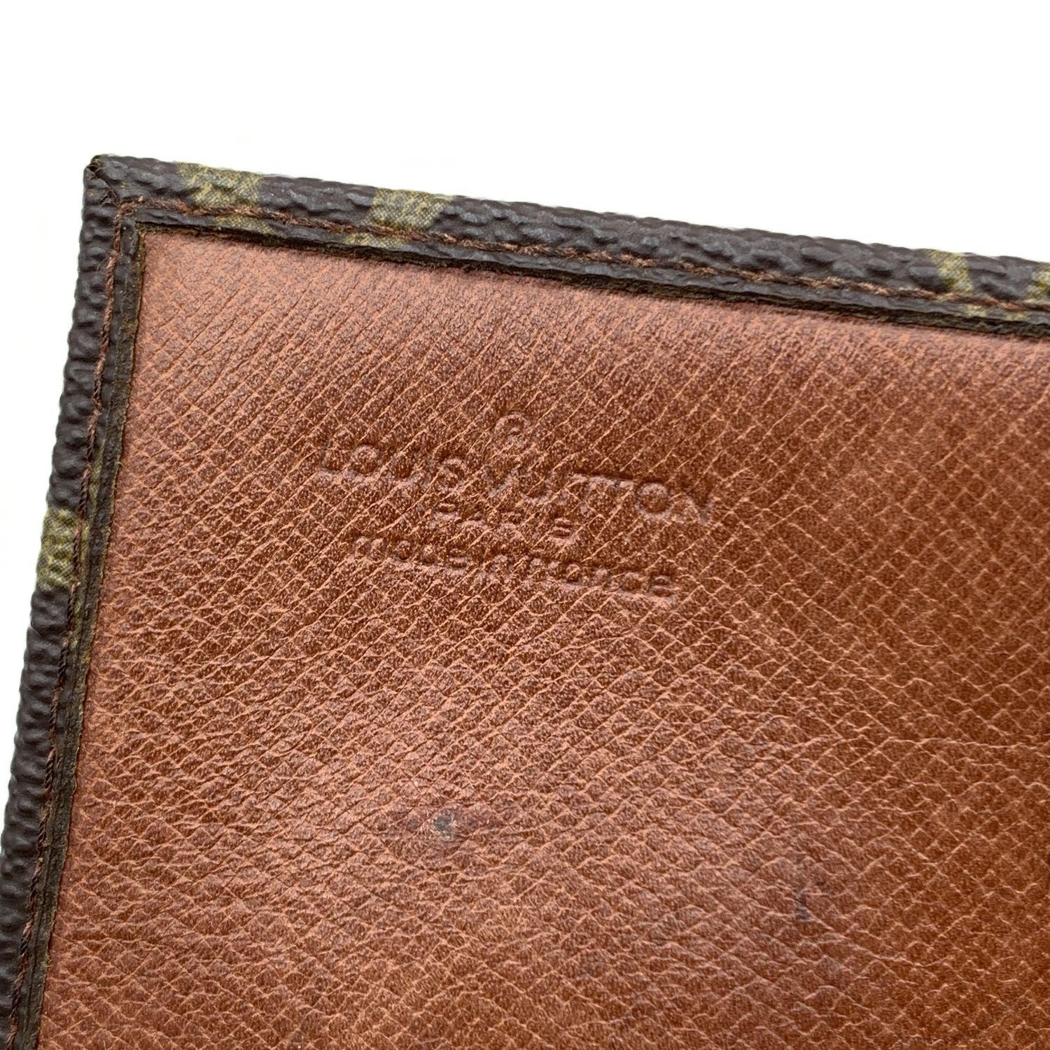 Louis Vuitton Vintage Monogram Canvas Long Bifold Bill Wallet 1