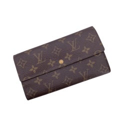 Louis Vuitton Vintage Monogram Canvas Long Continental Sarah Wallet