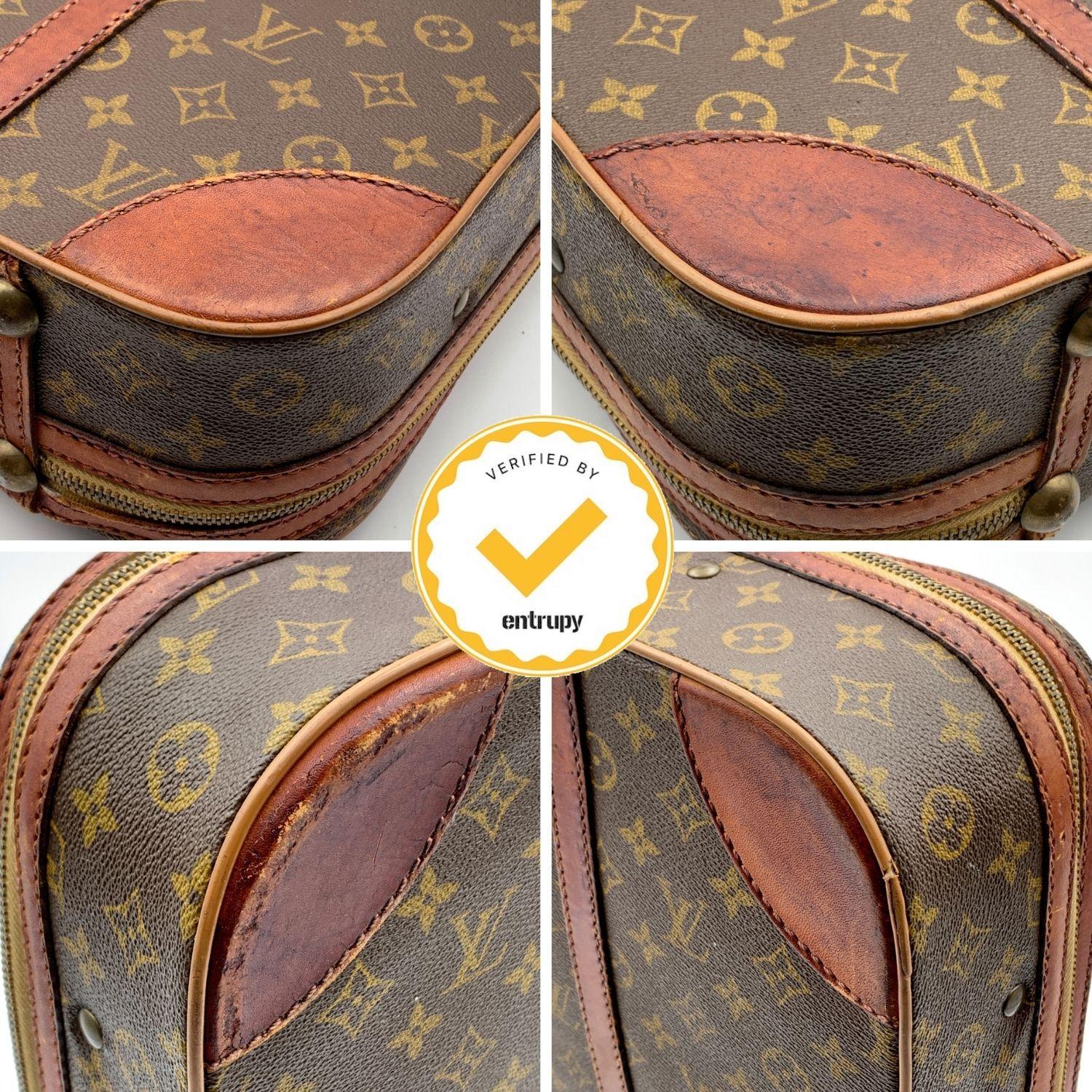 Louis Vuitton Vintage Monogram Canvas Medium Travel Bag Luggage 2