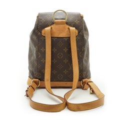Louis Vuitton Vintage Monogram Canvas Montsouris MM Backpack Bag